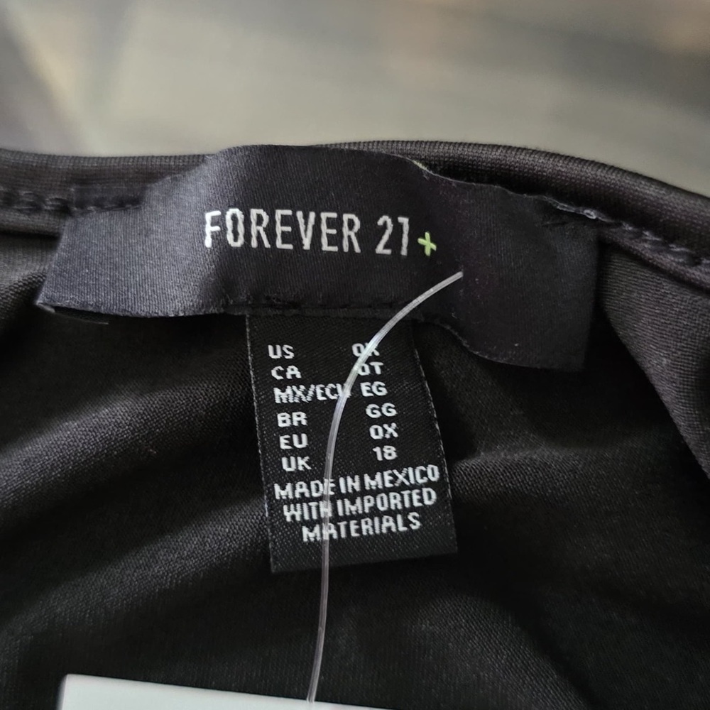 Forever 21 Black Bodysuit - Picture 7 of 16